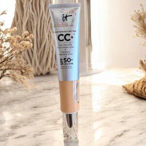 IT Cosmetics CC+ Foundation Cream with SPF 50+ Medium Shade 75 mL